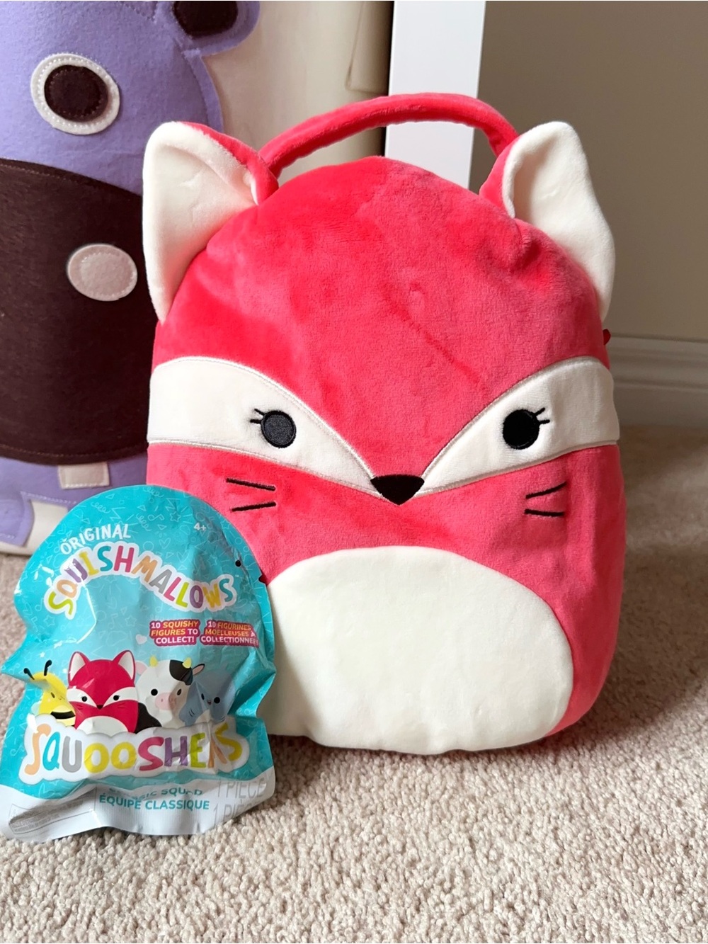 Squishmallow Halloween Treat Pail and Squishie